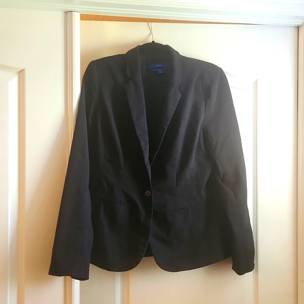 Women's Everyday Black Blazer - Size 14